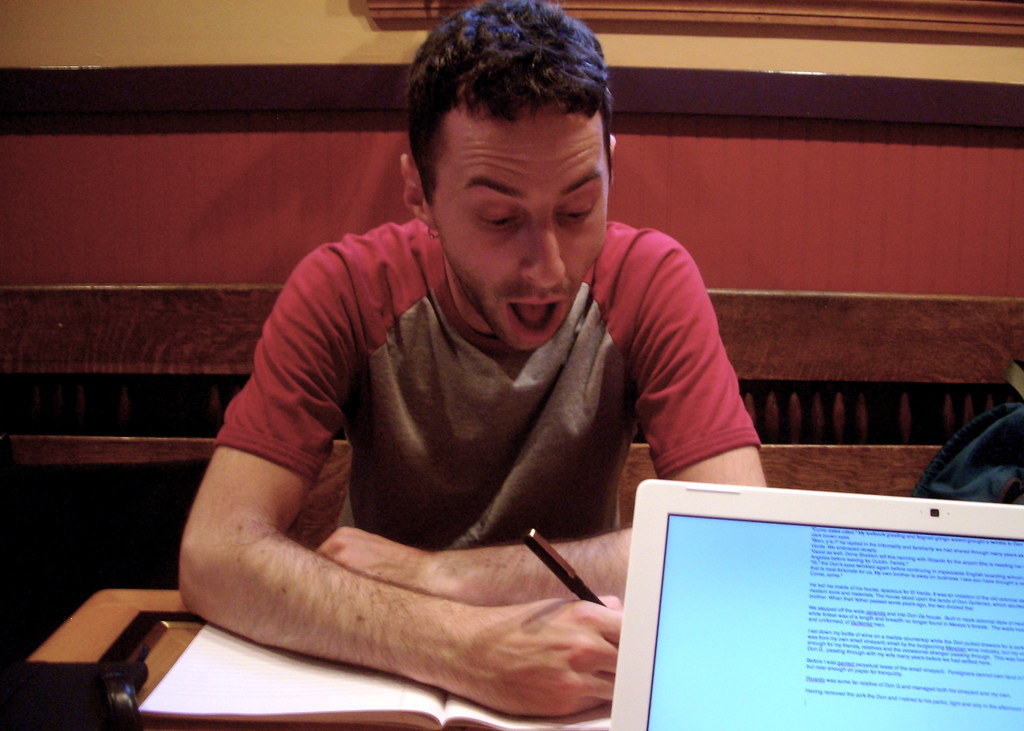 Saul at Monday Night Write