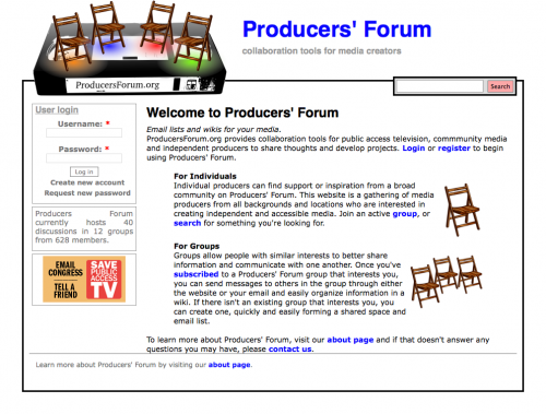 Producers' Forum - collaboration tools for media creators_1243800159999